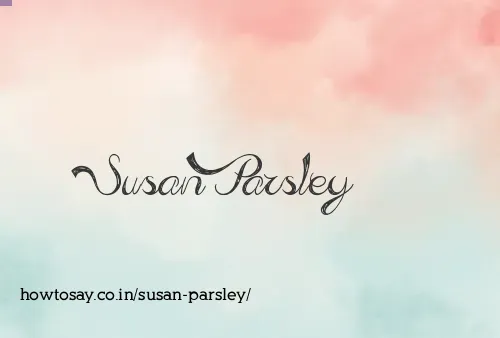 Susan Parsley