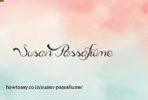 Susan Passafiume