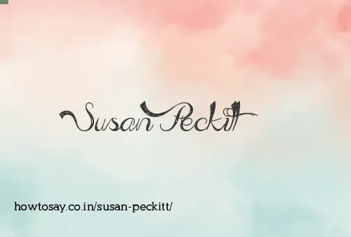 Susan Peckitt