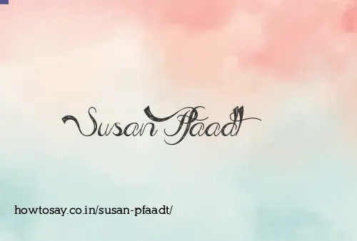 Susan Pfaadt