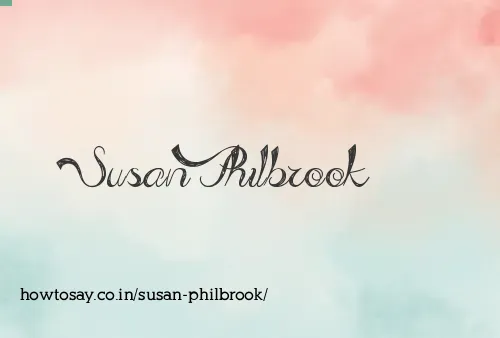Susan Philbrook