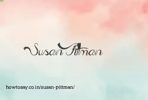 Susan Pittman