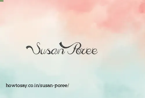 Susan Poree