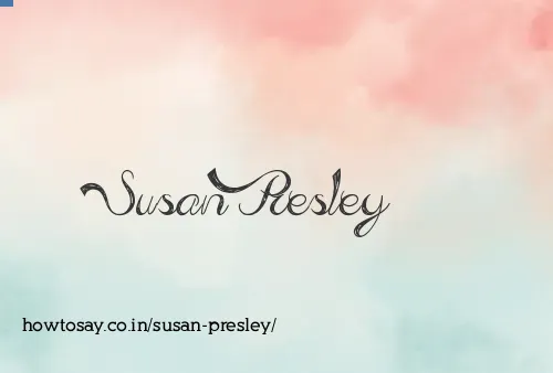 Susan Presley