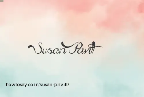 Susan Privitt