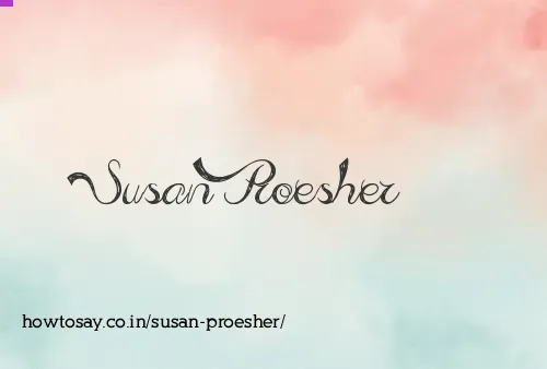 Susan Proesher