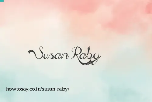 Susan Raby