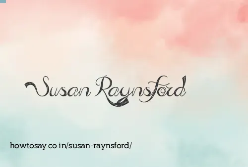 Susan Raynsford