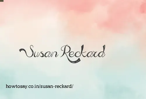 Susan Reckard