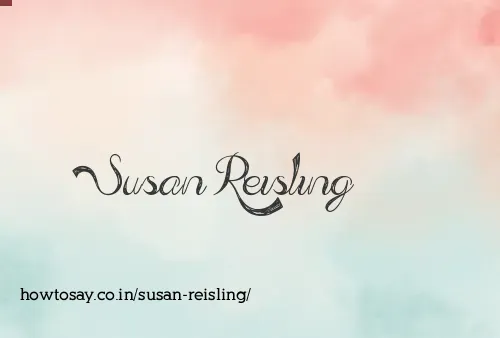 Susan Reisling
