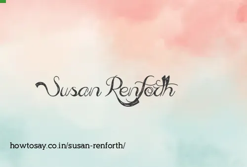 Susan Renforth