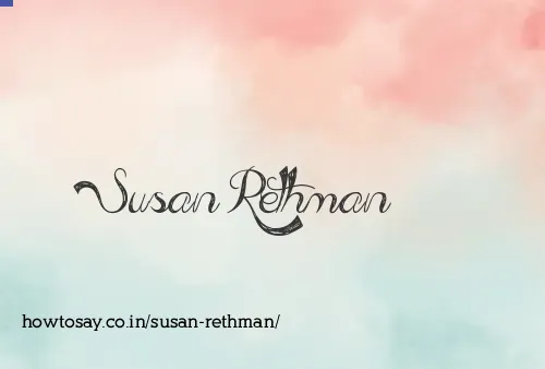 Susan Rethman
