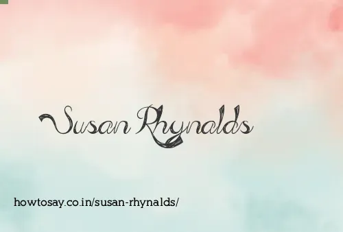 Susan Rhynalds