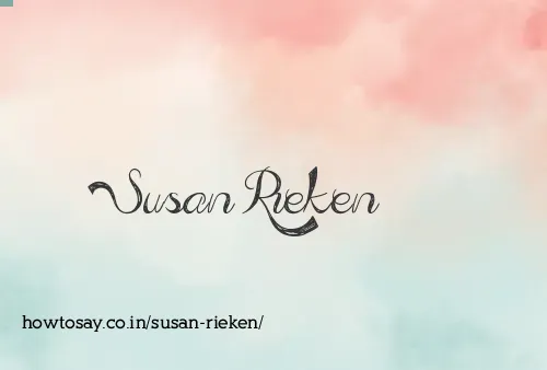 Susan Rieken