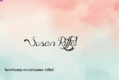 Susan Riffel