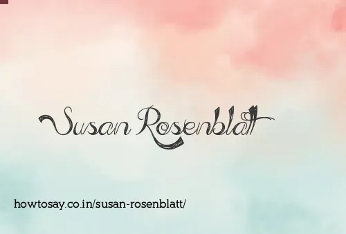 Susan Rosenblatt