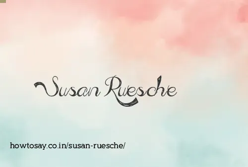Susan Ruesche