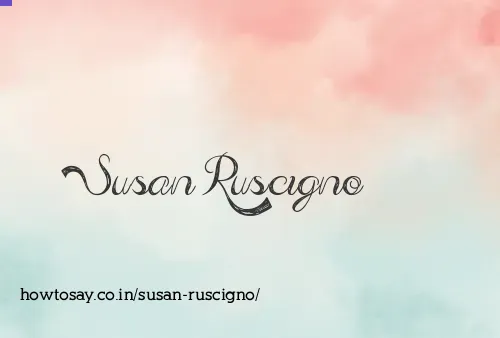 Susan Ruscigno