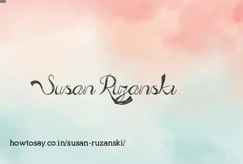 Susan Ruzanski