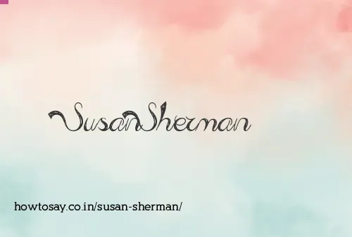 Susan Sherman