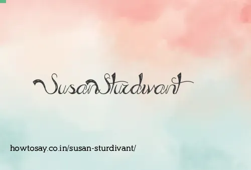 Susan Sturdivant