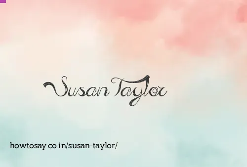 Susan Taylor