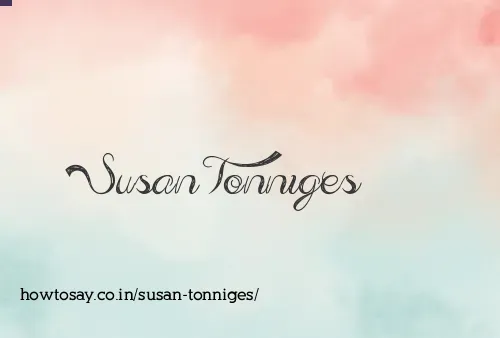 Susan Tonniges