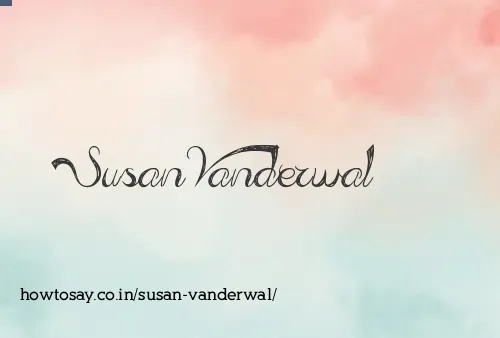 Susan Vanderwal