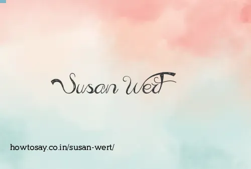 Susan Wert