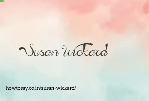Susan Wickard