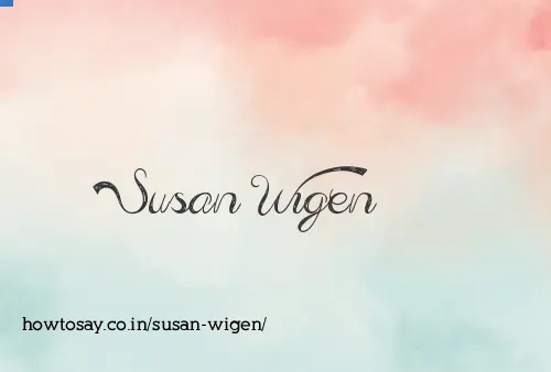 Susan Wigen