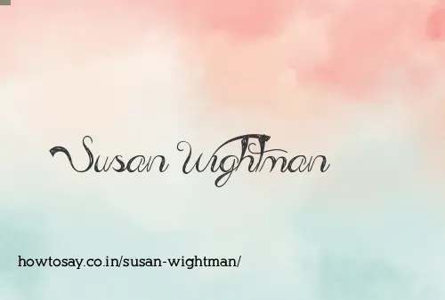 Susan Wightman