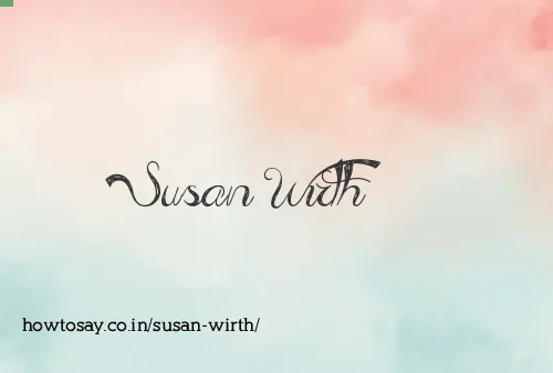 Susan Wirth