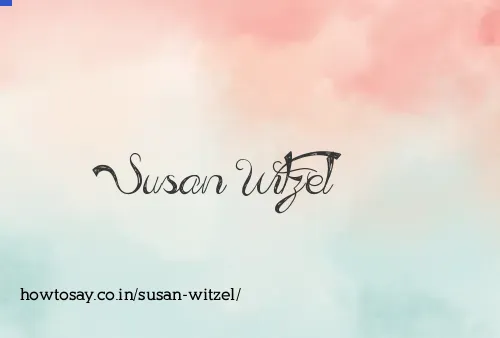 Susan Witzel