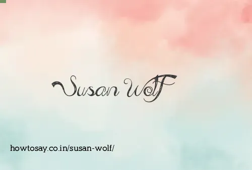 Susan Wolf