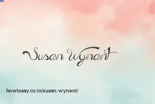 Susan Wynant