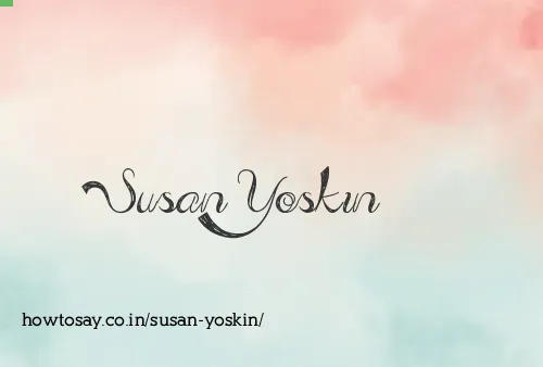 Susan Yoskin