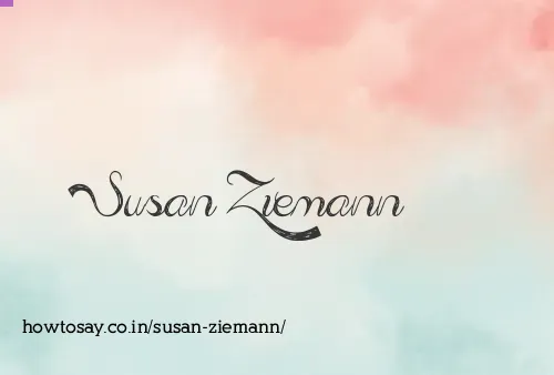 Susan Ziemann