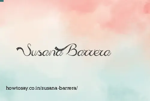Susana Barrera