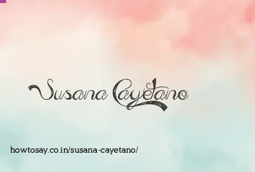 Susana Cayetano