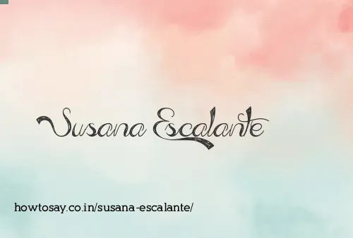 Susana Escalante