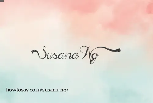 Susana Ng