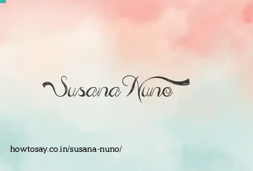 Susana Nuno