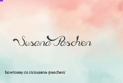 Susana Paschen