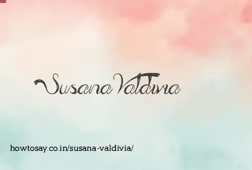 Susana Valdivia