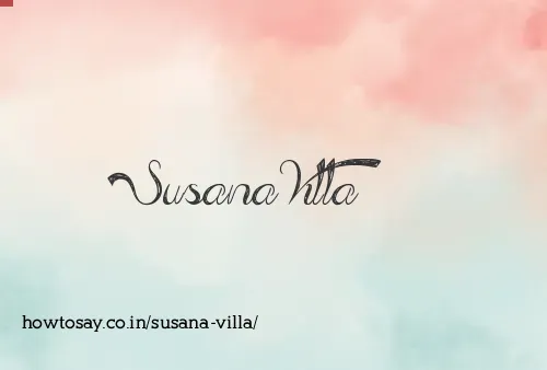 Susana Villa