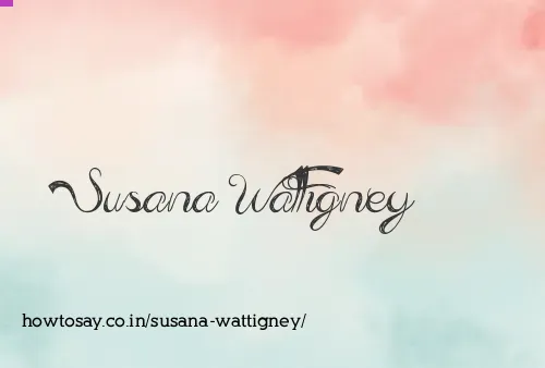 Susana Wattigney