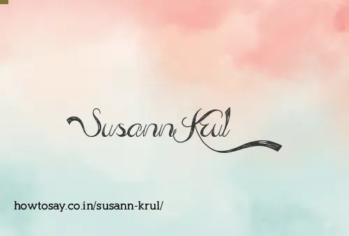 Susann Krul