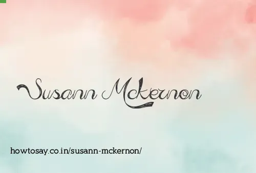 Susann Mckernon