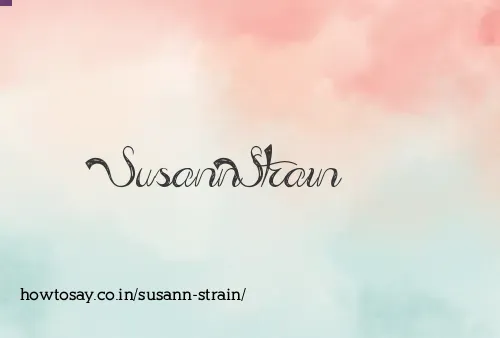 Susann Strain
